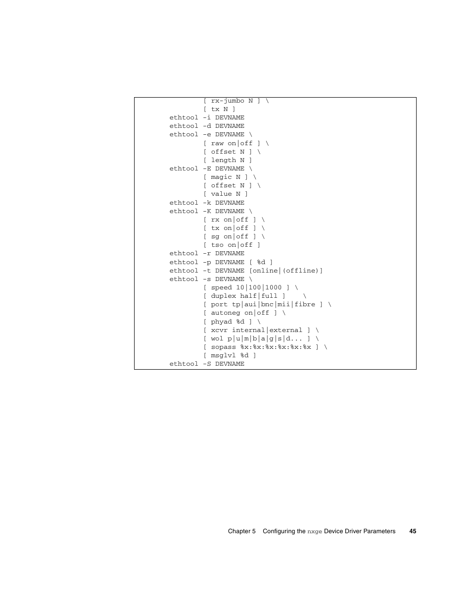 Oracle Audio Technologies Sun Oracle SunDual 10GbE XFP User Manual | Page 55 / 86