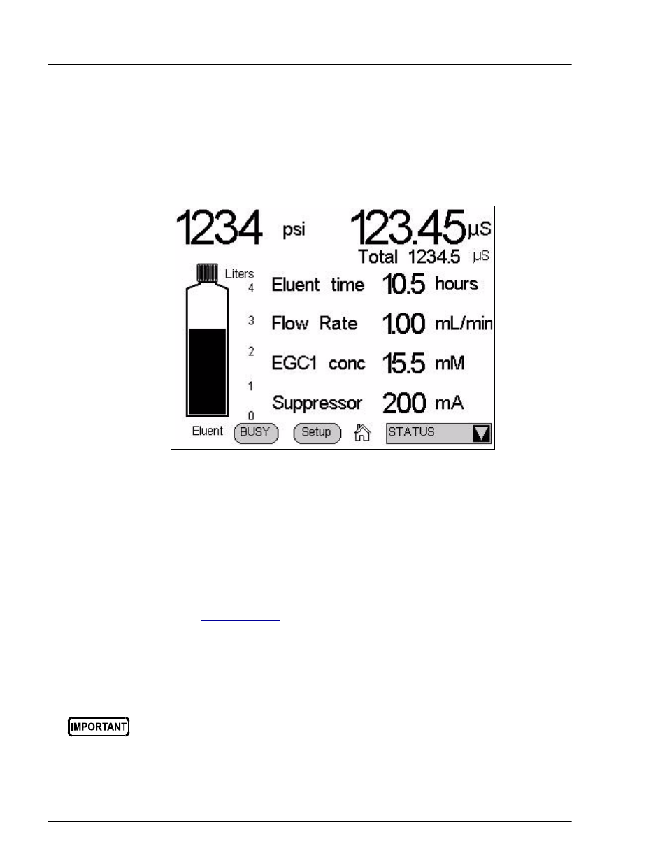 Section b.6, For details, B.6 status page | Oritron Dionex Ion Chromatography System ICS-2100 User Manual | Page 230 / 288