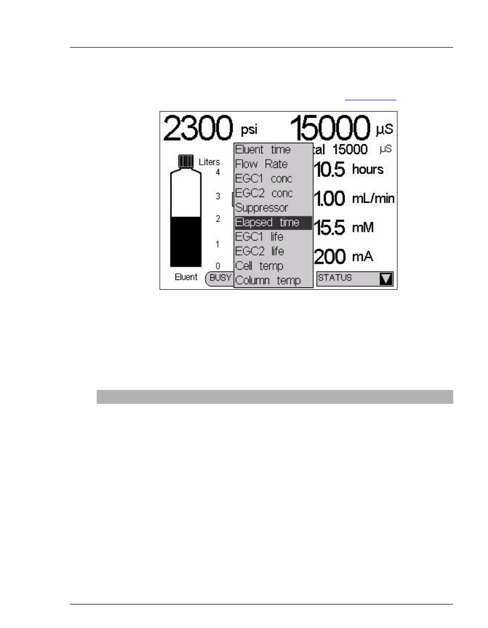 B.6.2 status parameter details, B.6.2, Status parameter details | B • touch screen operation | Oritron Dionex Ion Chromatography System ICS-2100 User Manual | Page 233 / 288