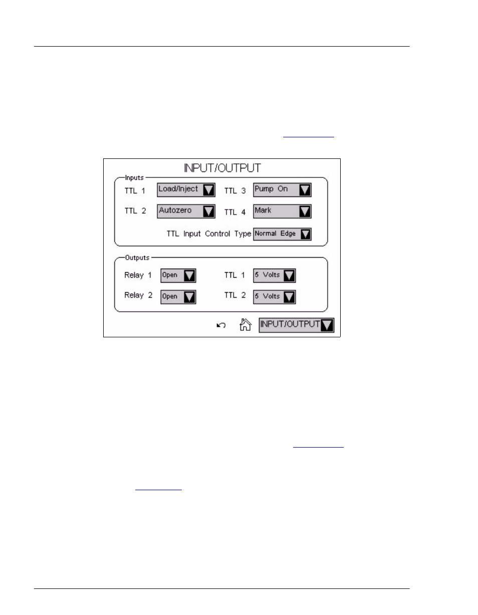 B.13 input/output page, B.14 diagnostic and calibration pages | Oritron Dionex Ion Chromatography System ICS-2100 User Manual | Page 248 / 288