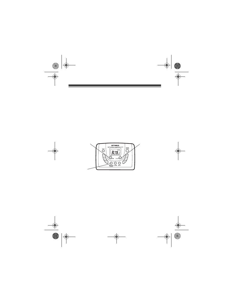 Setting the clock | Optimus SCP-103 User Manual | Page 10 / 28