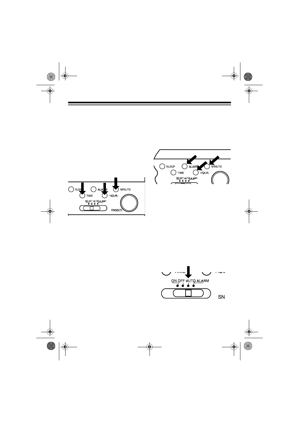 Clock operation | Optimus CR-329 User Manual | Page 3 / 8