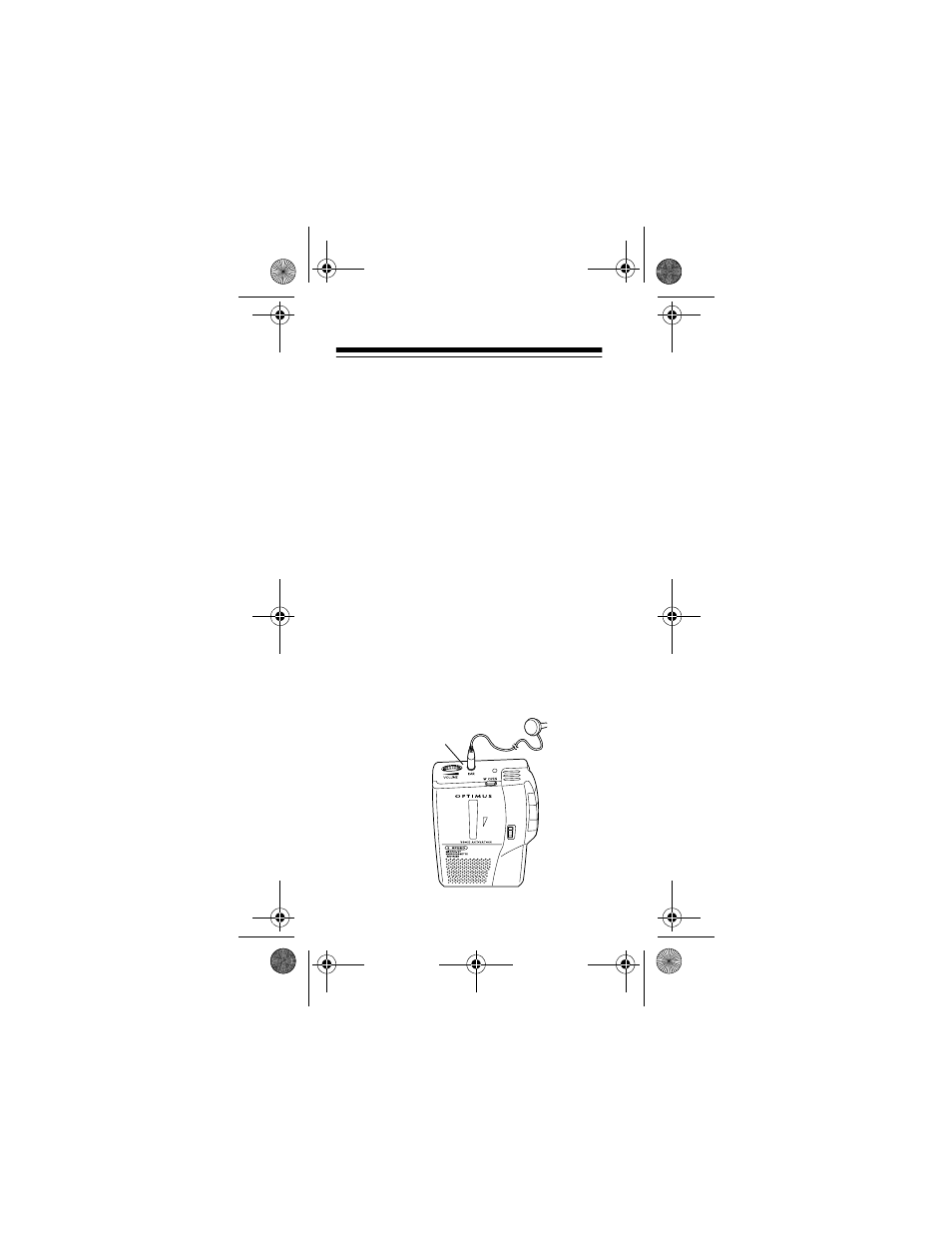 Connecting an earphone | Optimus MICRO-37 User Manual | Page 14 / 36