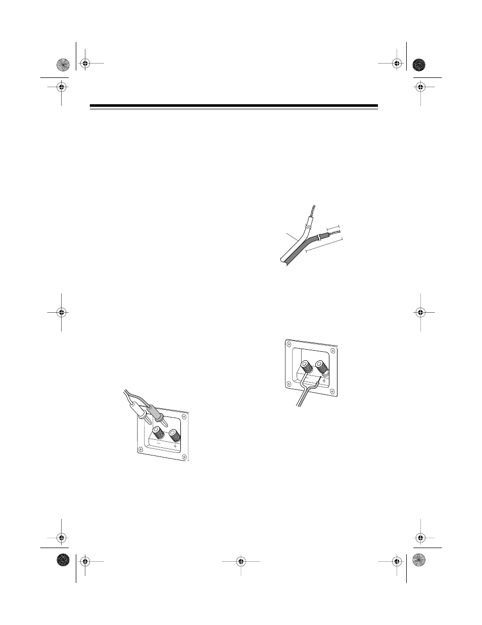 Connecting to your amplifier | Optimus PRO CS-5 User Manual | Page 2 / 4