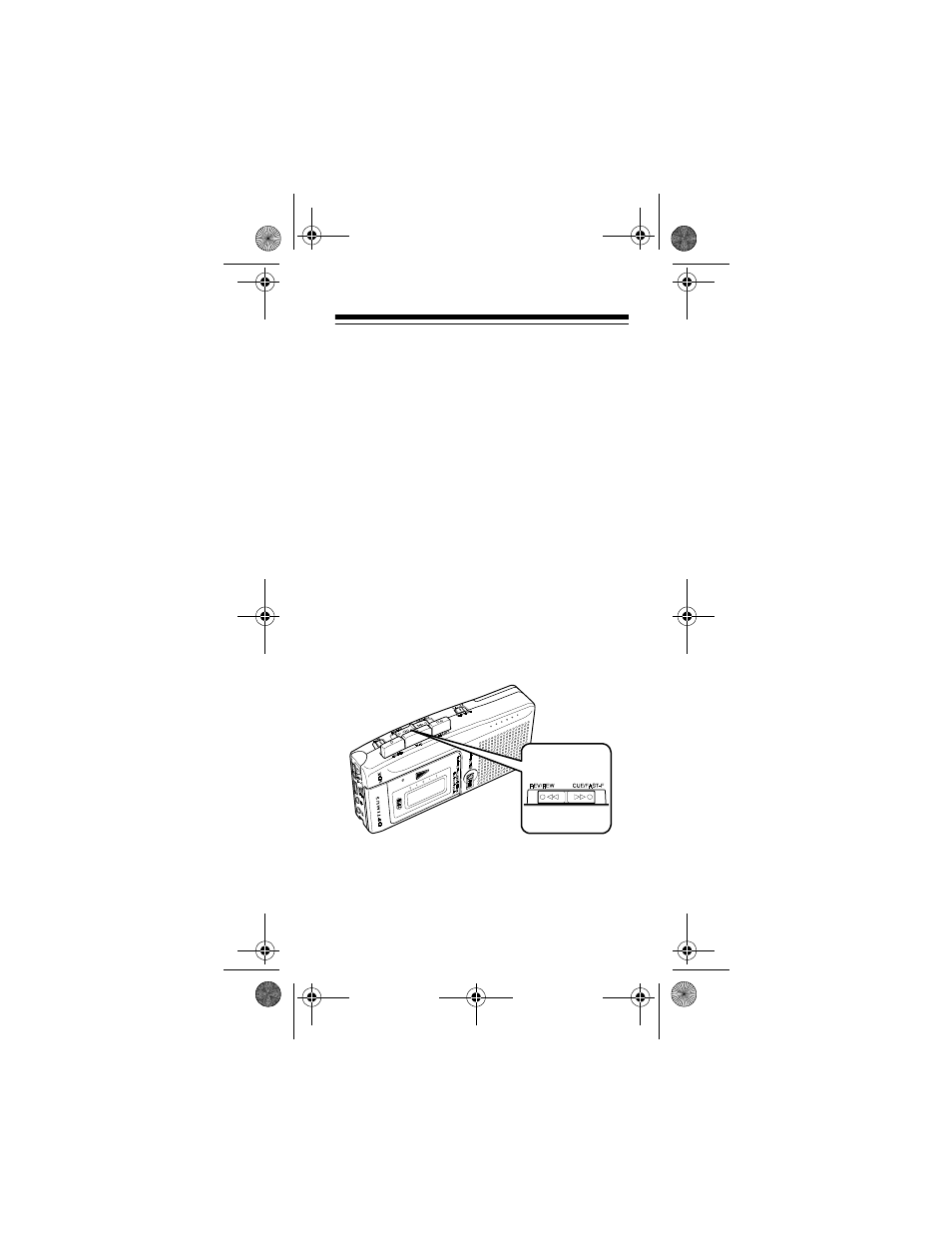 Using fast play, Rewinding/fast-forwarding | Optimus MICRO-39 User Manual | Page 19 / 32