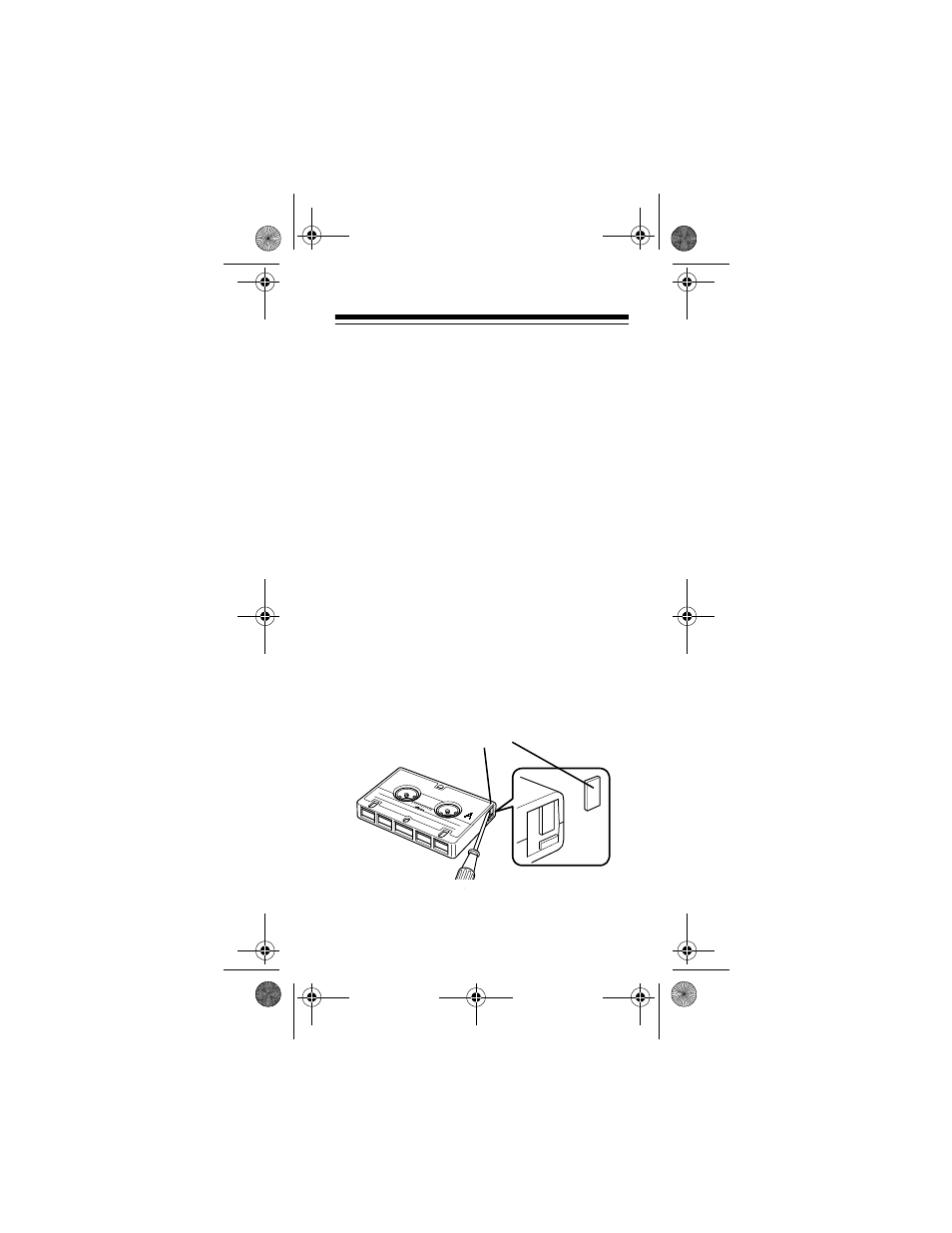 Erasing tapes, Preventing accidental erasure | Optimus MICRO-39 User Manual | Page 23 / 32