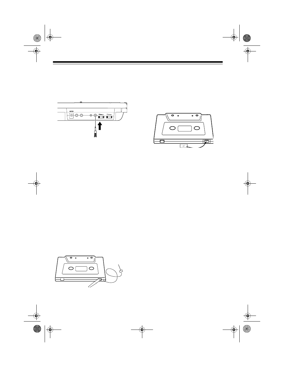 Preventing accidental erasure, Restoring tape tension and sound quality | Optimus CTR-109 User Manual | Page 12 / 16