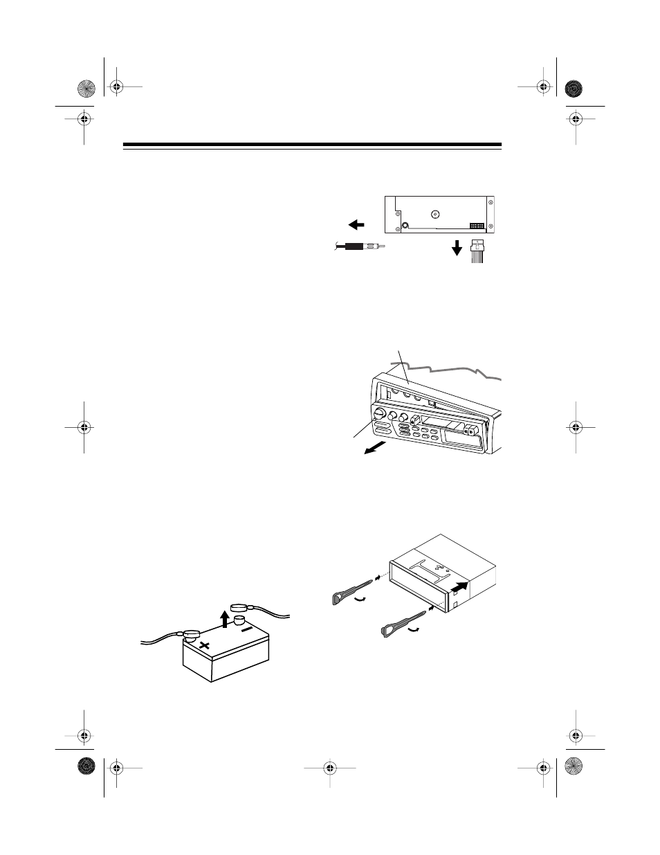 Testing the connections, Mounting the stereo | Optimus 12-2114 User Manual | Page 10 / 25