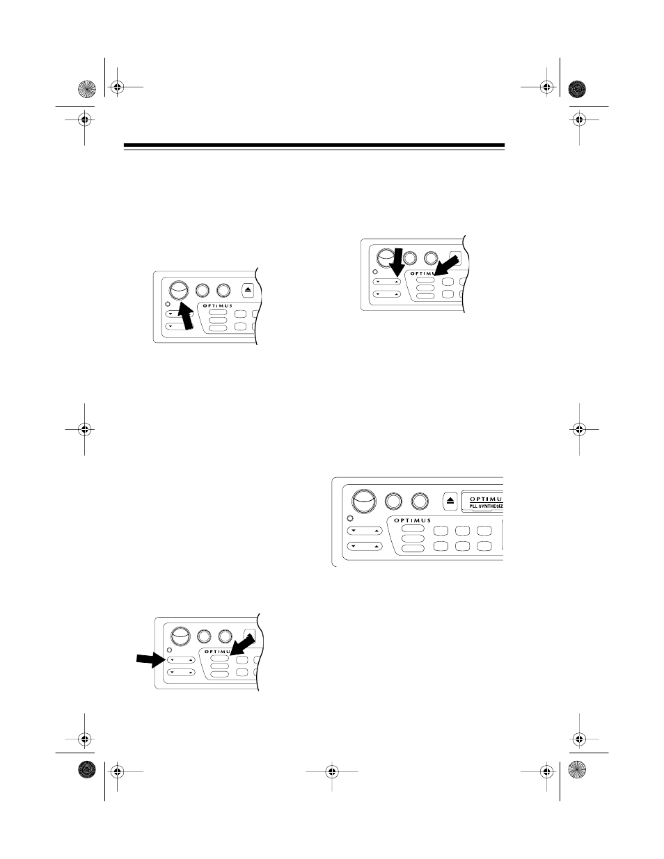 Basic operation, Turning the stereo on and off, Setting the clock | Adjusting the sound/tuning, Coun- terclockwise until it clicks, Repeat- edly press, While holding down, Pwr./ vol, Pwr./vol, Tune t | Optimus 12-2114 User Manual | Page 14 / 25