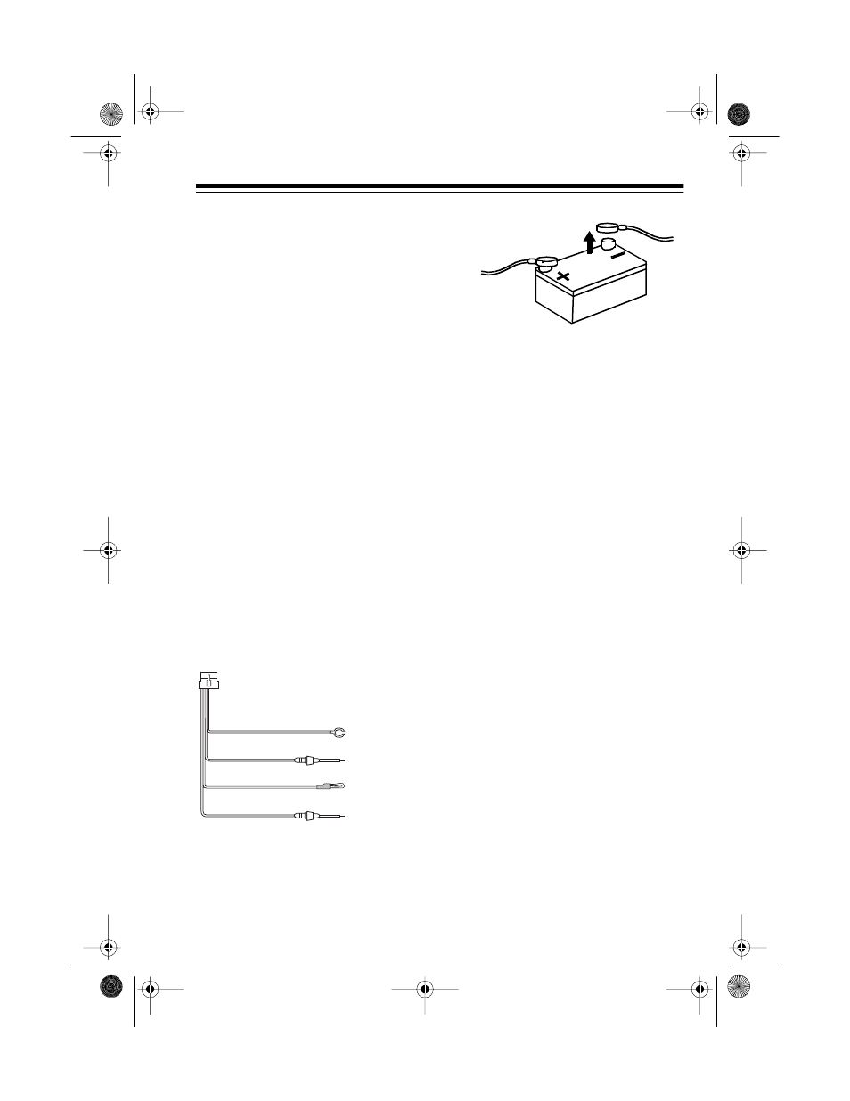 Using an adapter harness, Connecting ground, power, and optional components | Optimus 12-2114 User Manual | Page 7 / 25