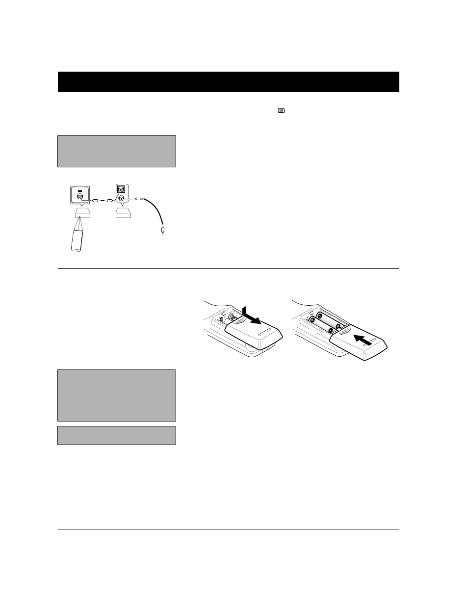 Installing the remote control’s batteries | Optimus STAV-3780 User Manual | Page 14 / 40