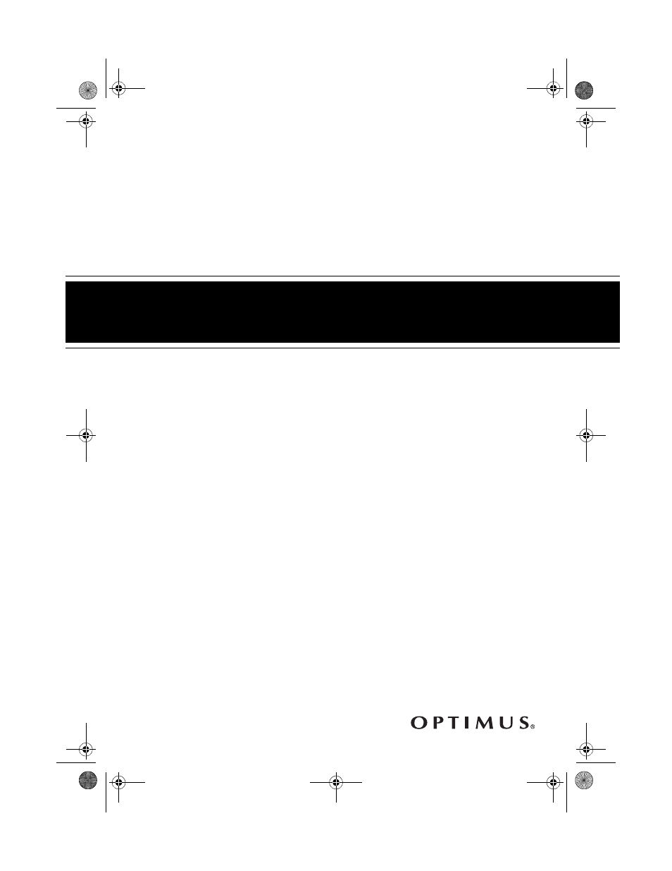 Optimus MD-1600 User Manual | 60 pages