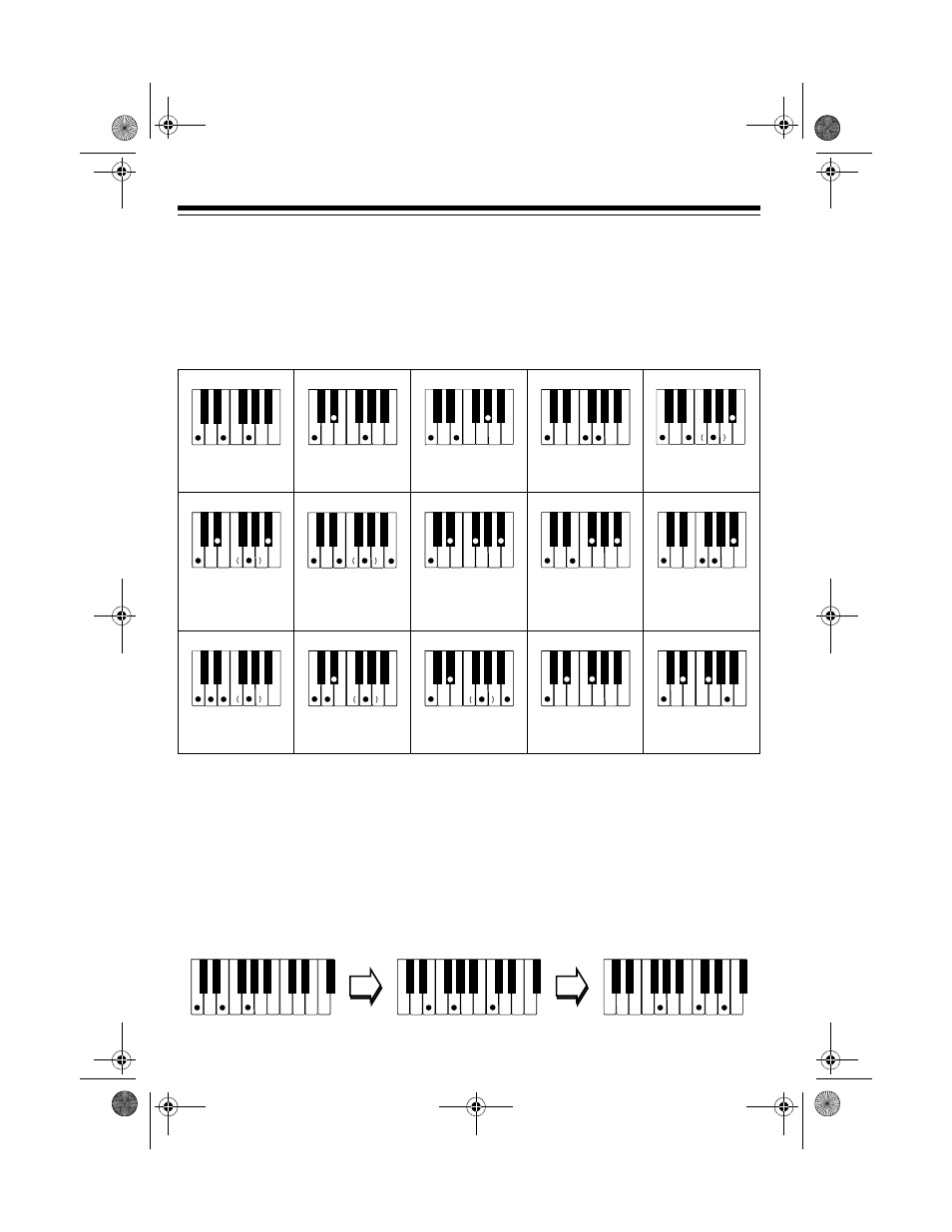 Standard fingering | Optimus MD-1600 User Manual | Page 20 / 60