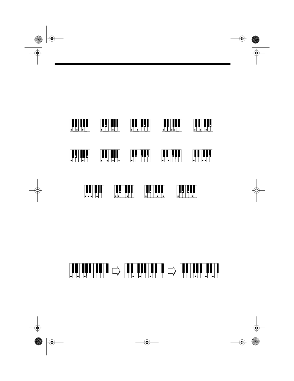 Standard fingering | Optimus CONCERTMATE 575 User Manual | Page 16 / 24