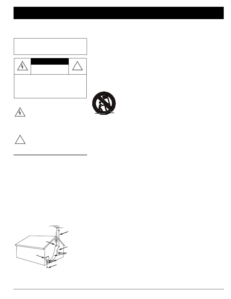 Important safety instructions, Caution | Optimus STAV-3680 User Manual | Page 3 / 32