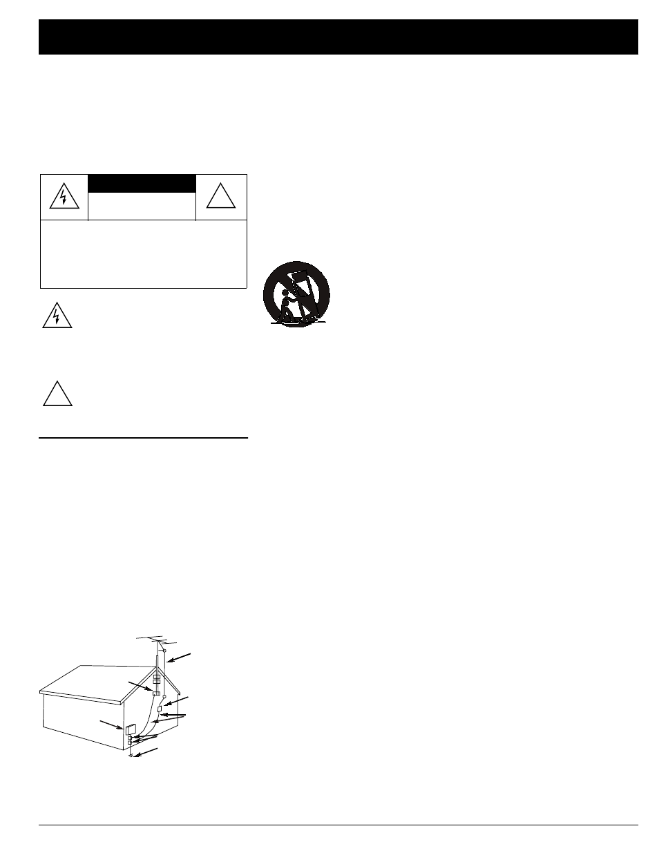 Important safety instructions, Caution | Optimus STAV-3690 User Manual | Page 3 / 36