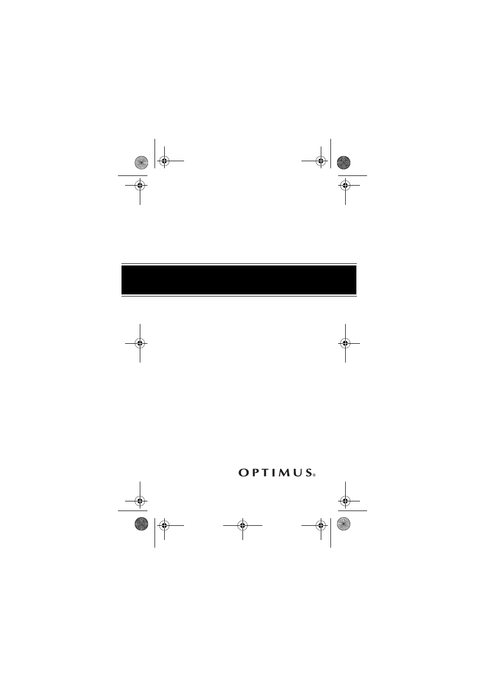 Optimus Micro-41 User Manual | 36 pages