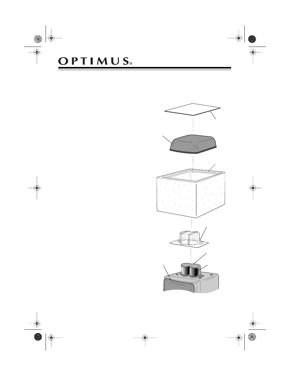 Optimus PRO LX5 II User Manual | 8 pages