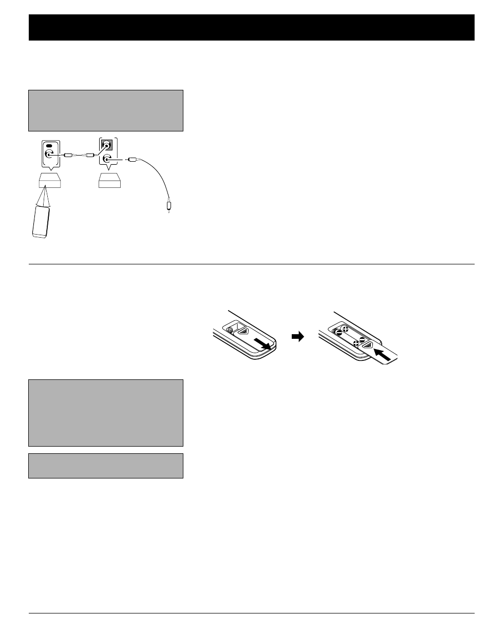 Preparing your receiver, Using one remote control for more than one unit, Installing the remote control’s batteries | Optimus STA-3500 User Manual | Page 11 / 28