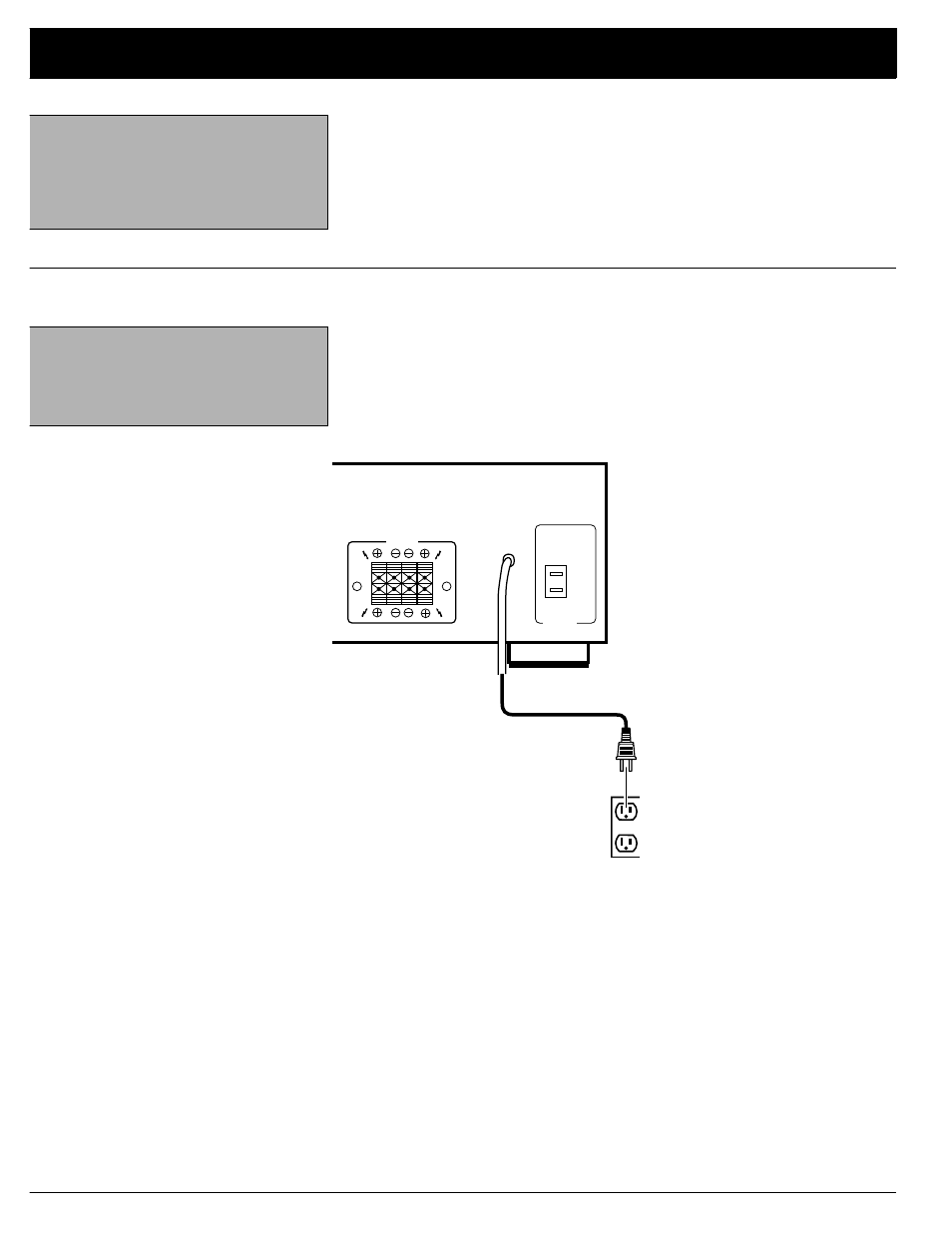 Preparing your receiver, Using the ac power outlet, Connecting to ac power | Optimus STA-3500 User Manual | Page 12 / 28