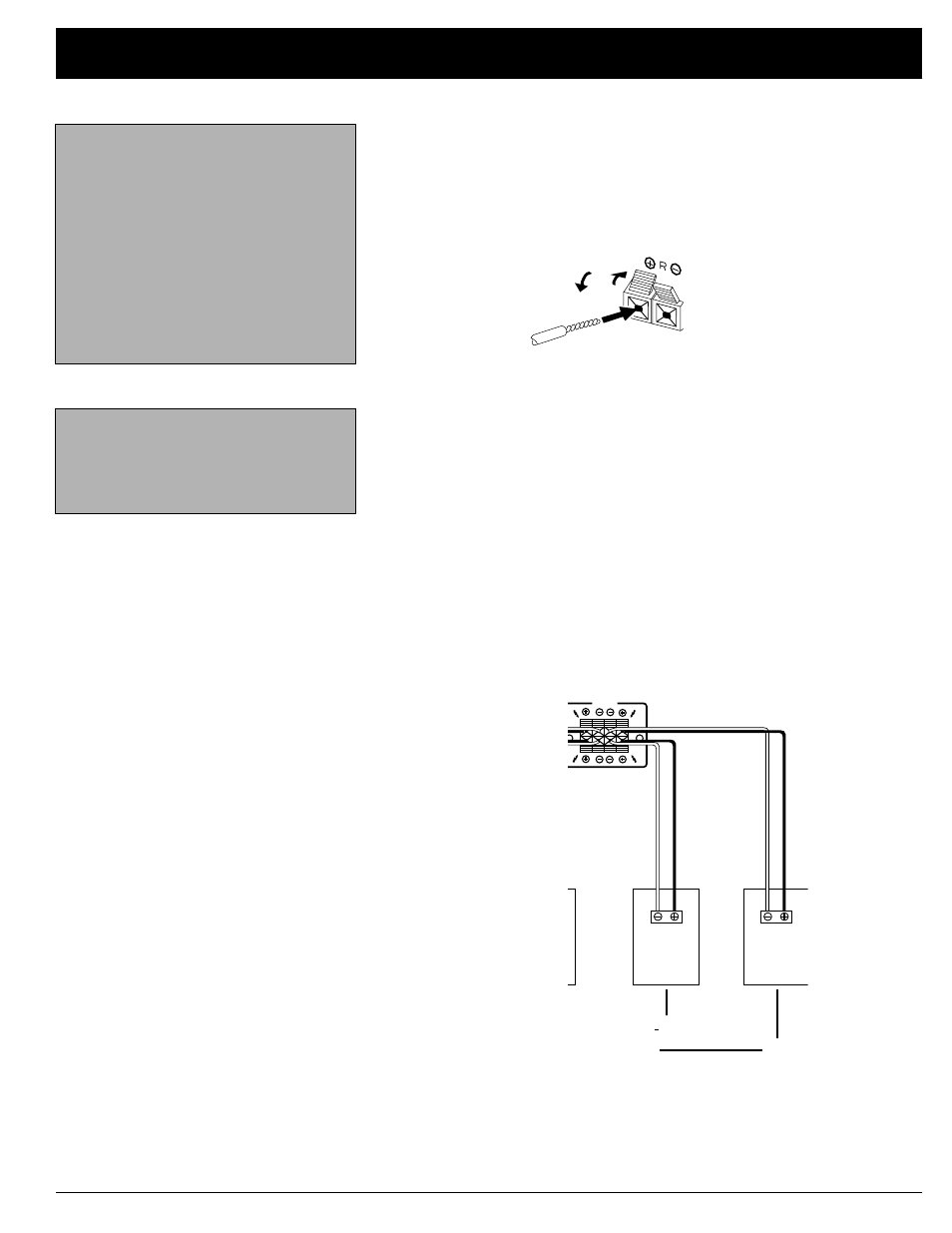 Preparing your receiver, Connecting the a and b speakers | Optimus STA-3500 User Manual | Page 7 / 28