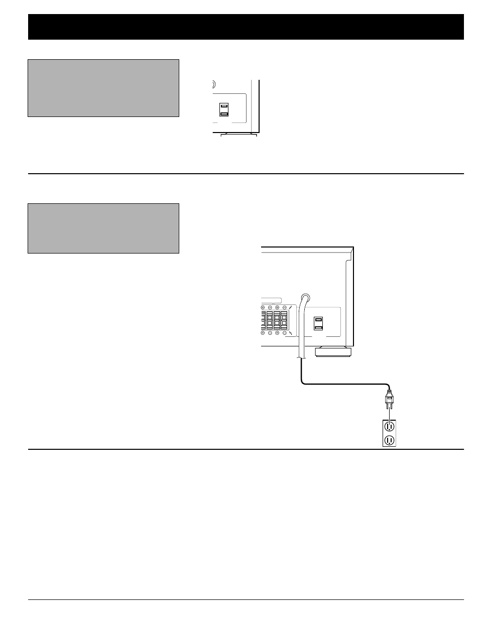 Preparing your receiver, Using the ac power outlet, Connecting to ac power | Demonstration display | Optimus PROFFESIONAL SERIES STAV-3370 User Manual | Page 13 / 32