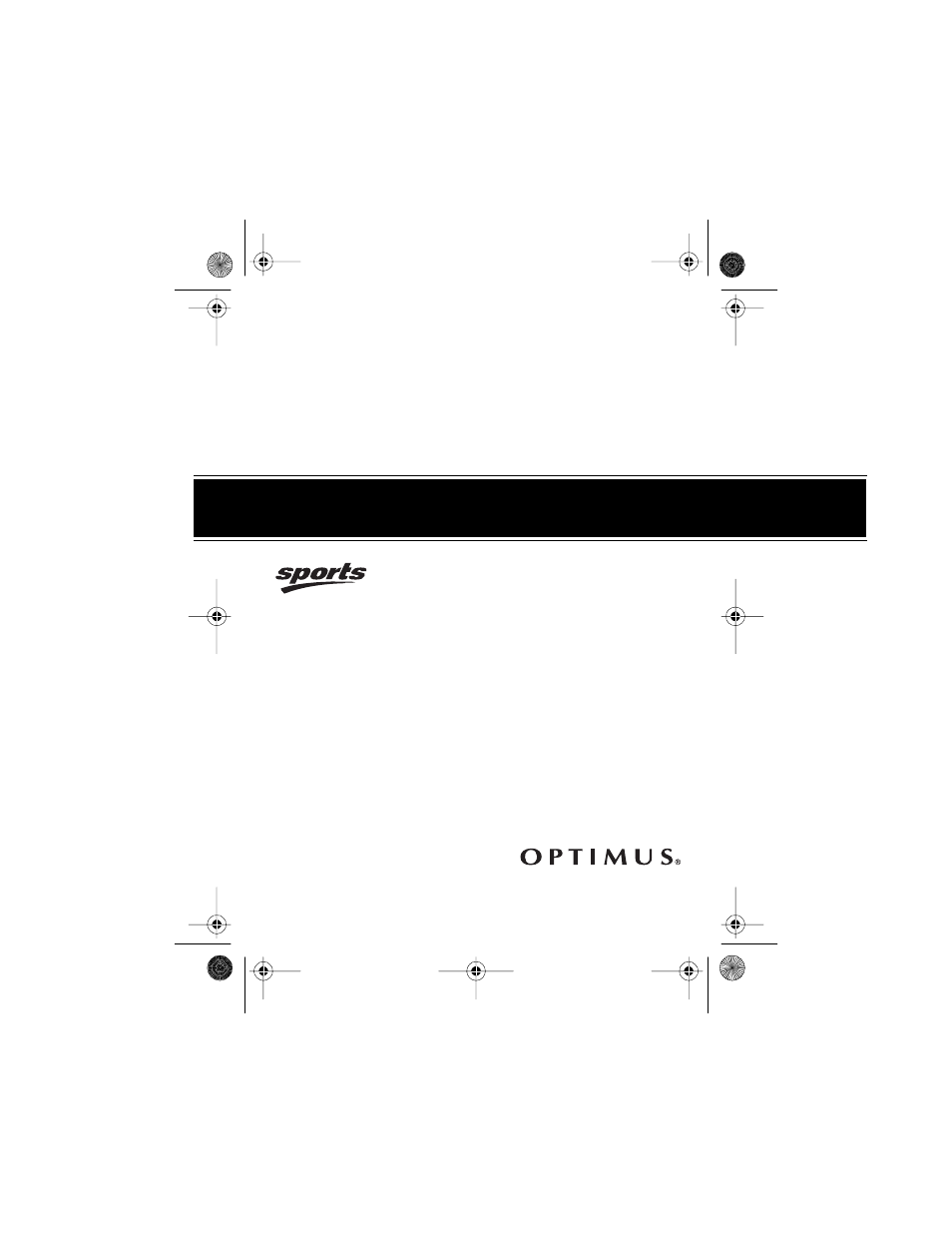 Optimus Sports 14-1098 User Manual | 24 pages
