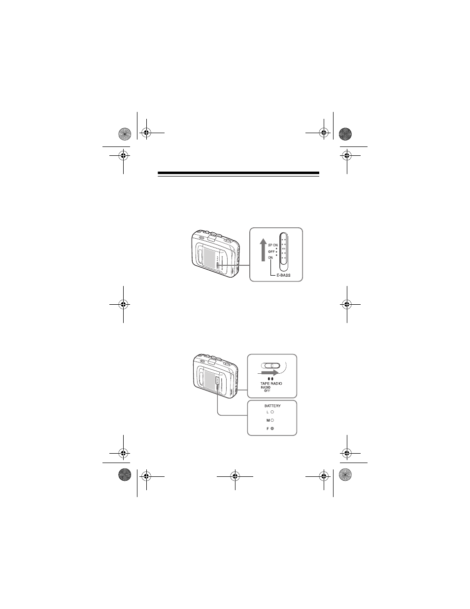 Operation, Playing the radio | Optimus STEREO MATE SCR-96 User Manual | Page 13 / 36