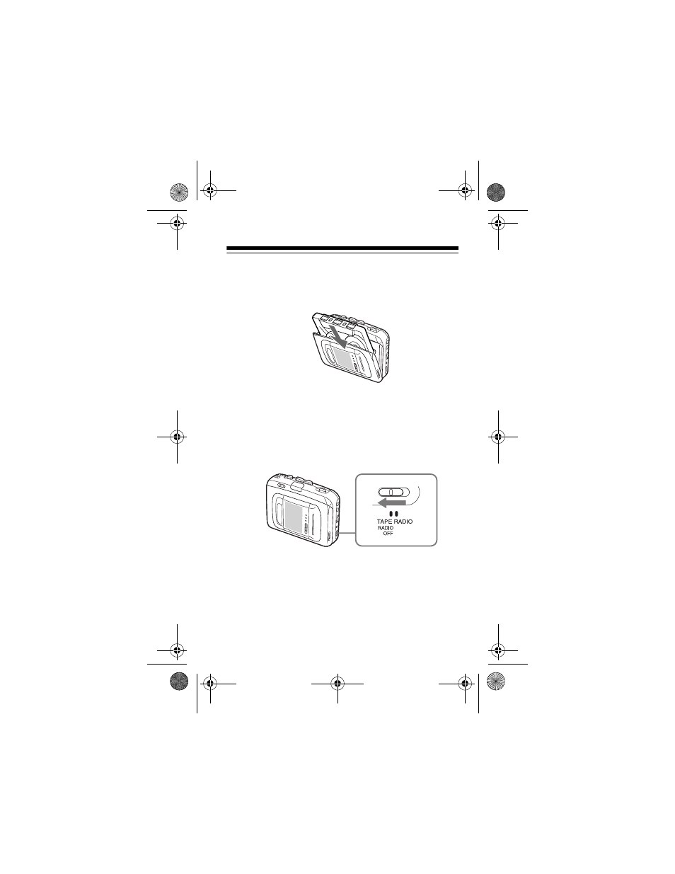 Playing a cassette tape | Optimus STEREO MATE SCR-96 User Manual | Page 17 / 36