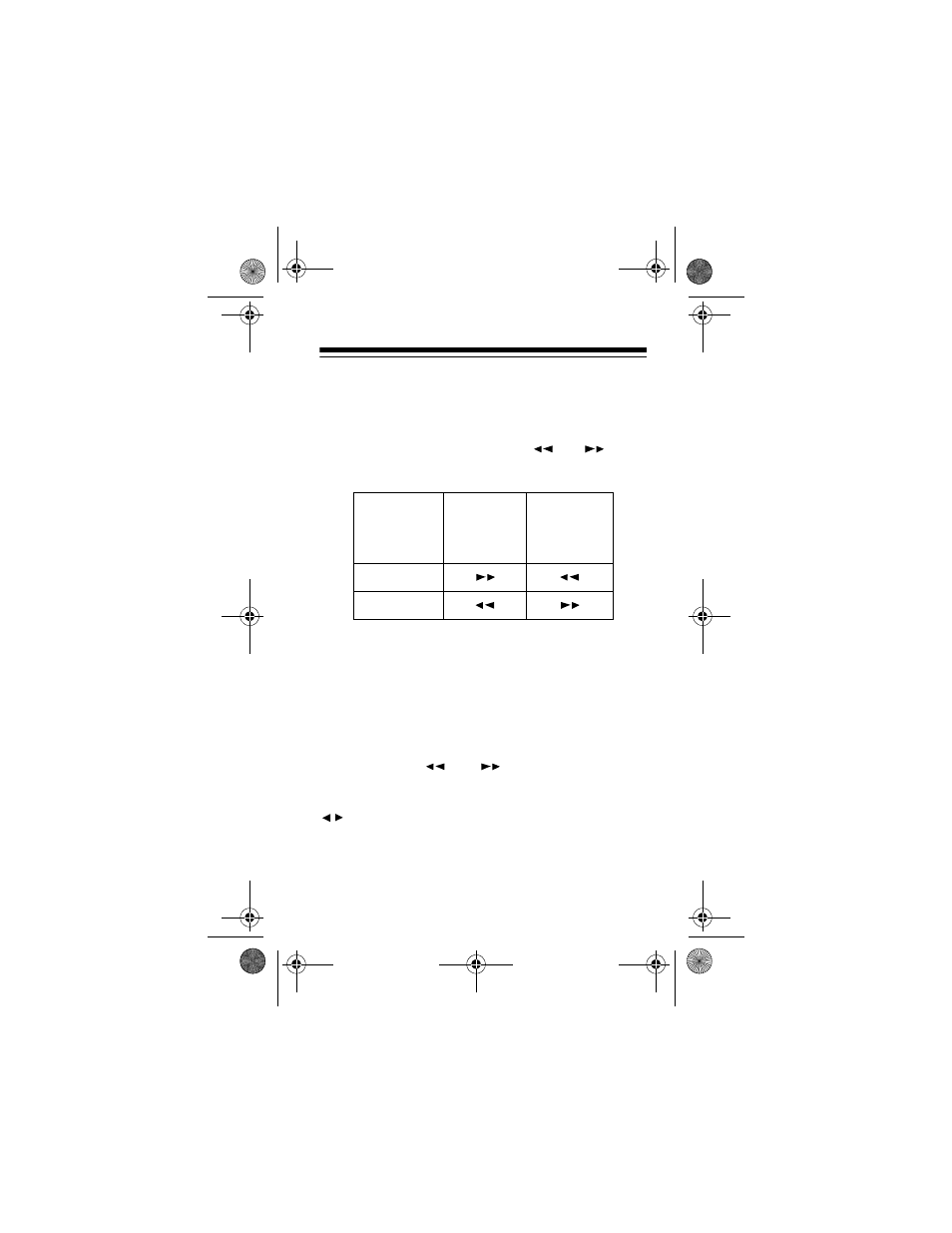 Using fast forward and rewind | Optimus STEREO MATE SCR-96 User Manual | Page 21 / 36