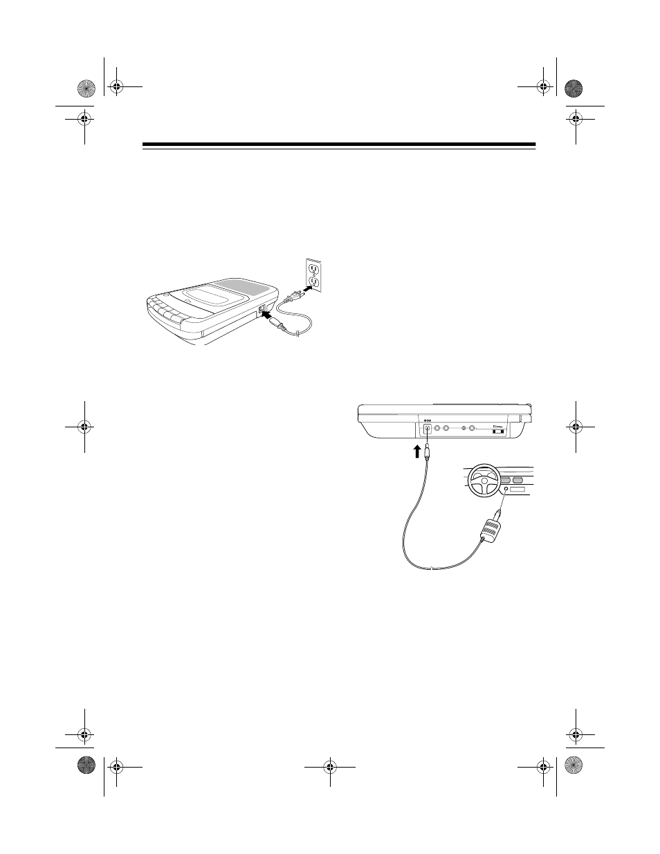 Using ac power, Using vehicle battery power | Optimus CTR-108 User Manual | Page 5 / 16