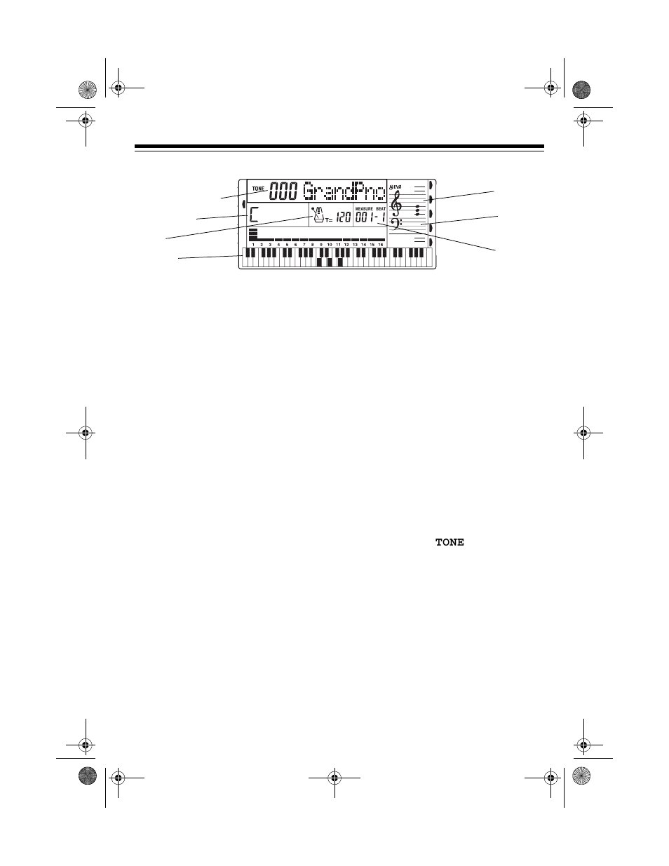 Using the preset tones | Optimus MD-1200 User Manual | Page 11 / 60