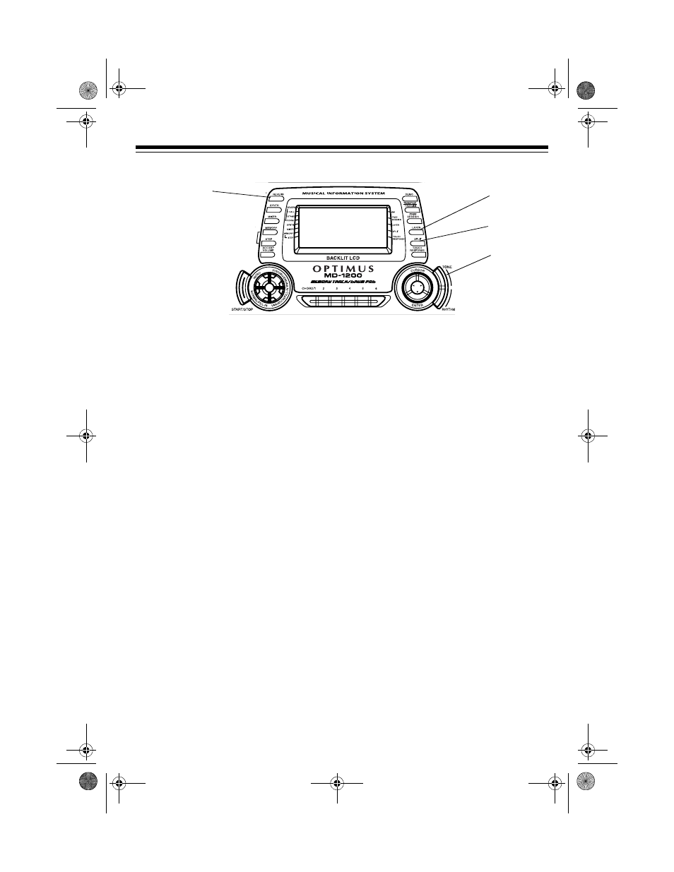 Using the drum pads, Using reverb, Using split | Optimus MD-1200 User Manual | Page 13 / 60