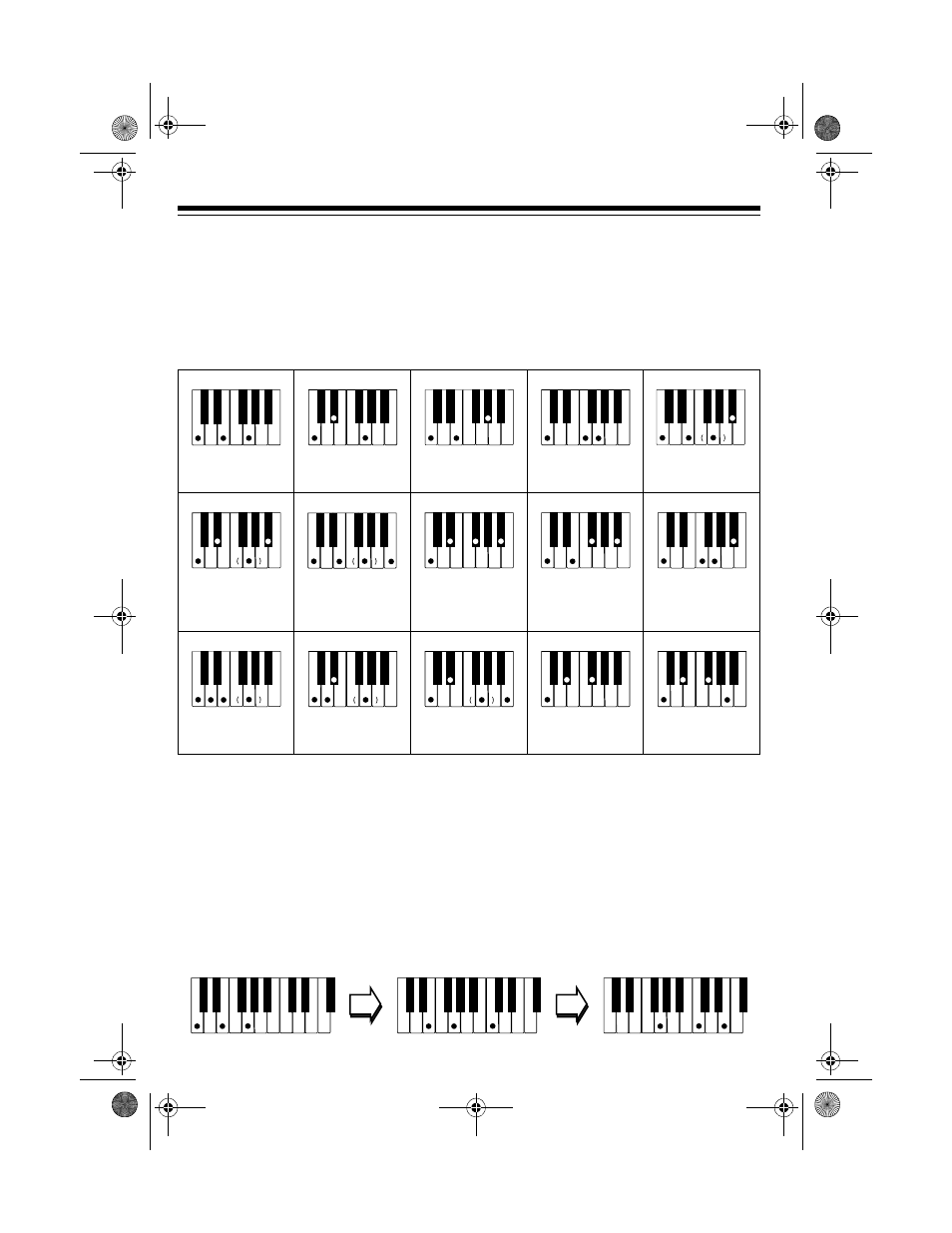 Standard fingering | Optimus MD-1200 User Manual | Page 20 / 60