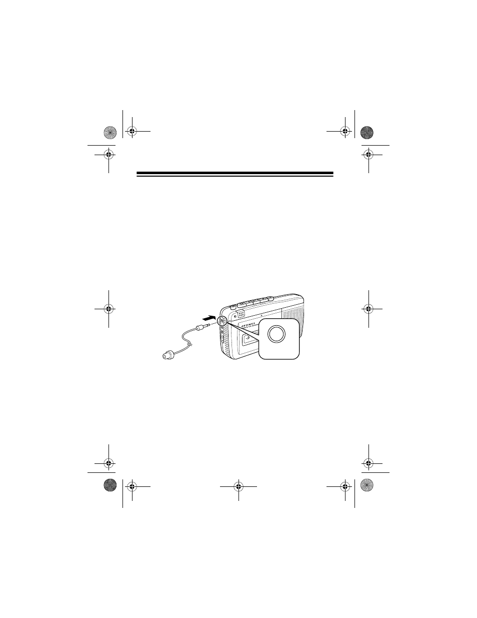 Connecting the earphone, Listening safely, Inch (3.5-mm) plug into the | Optimus CTR-116 User Manual | Page 10 / 28