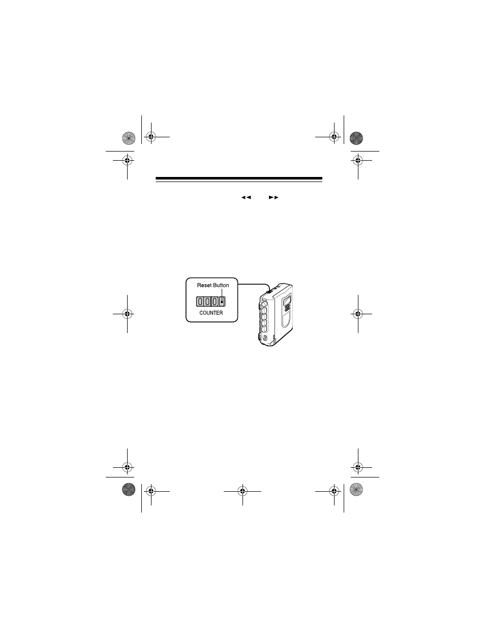 Using the tape counter | Optimus CTR-114 User Manual | Page 28 / 36