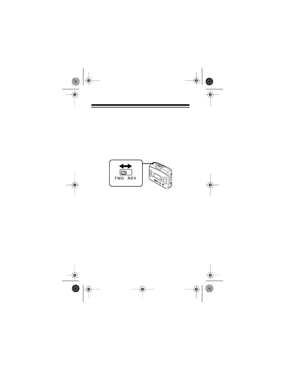 Changing the tape direction | Optimus SCP-87 User Manual | Page 30 / 38
