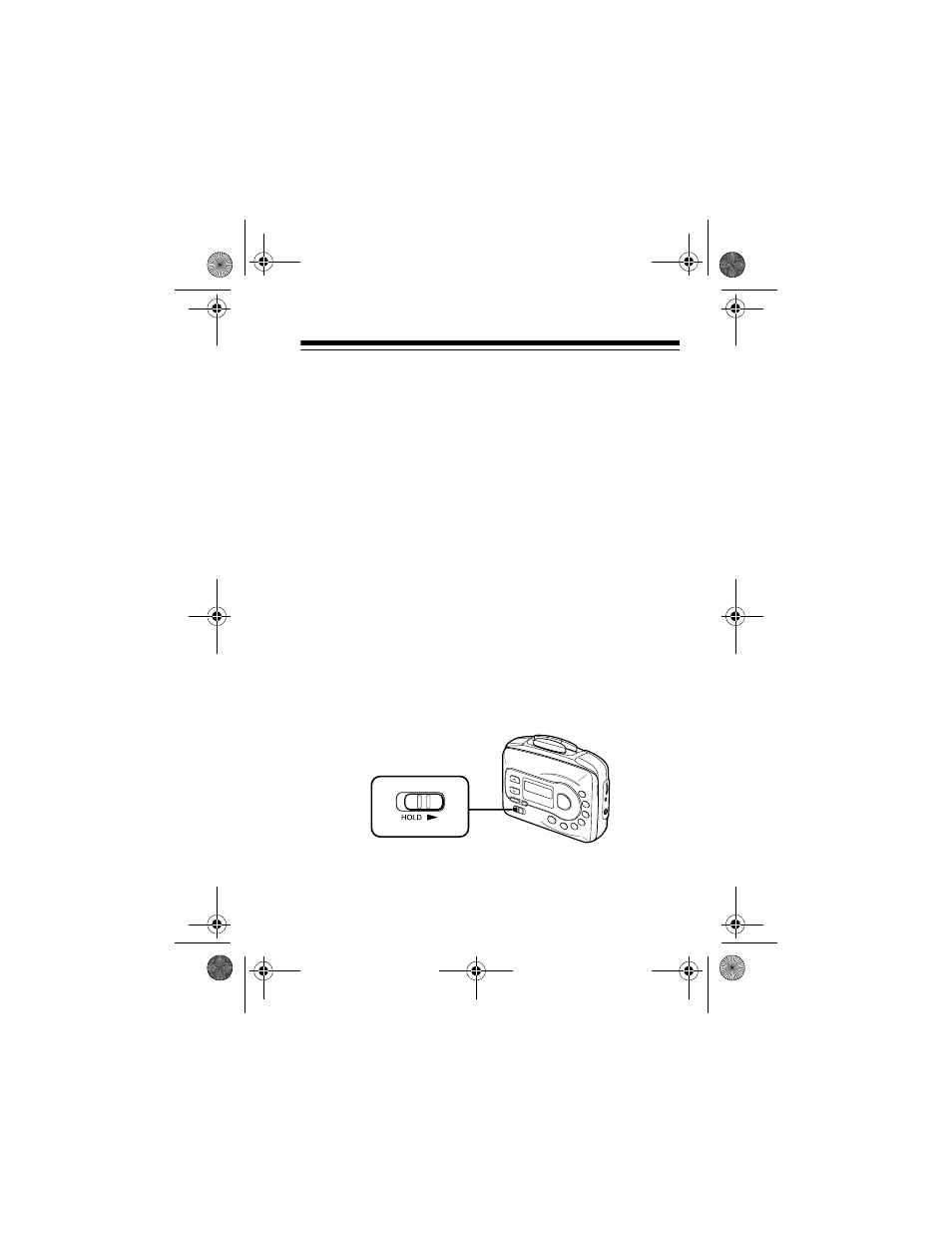 Using the hold switch | Optimus 14-1246 User Manual | Page 23 / 36