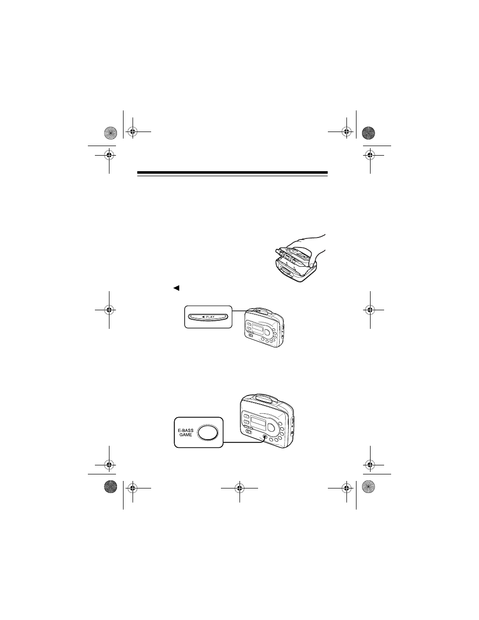 Using the tape player, Playing a tape | Optimus 14-1246 User Manual | Page 24 / 36