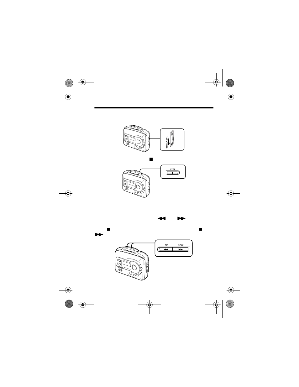 Using fast-forward and rewind | Optimus 14-1246 User Manual | Page 25 / 36