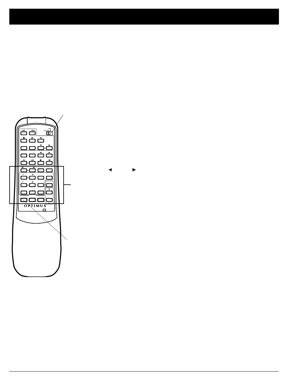 Using the remote control, Audio, Surround switch | Receiver/amplifier operation, Set the switch to, Before operation press | Optimus STAV-3670 User Manual | Page 22 / 32