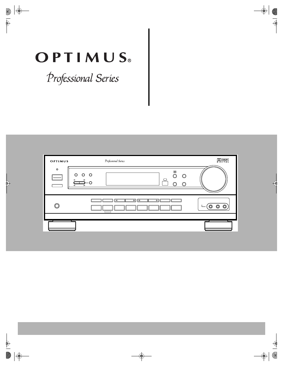 Optimus STAV-3790 User Manual | 44 pages