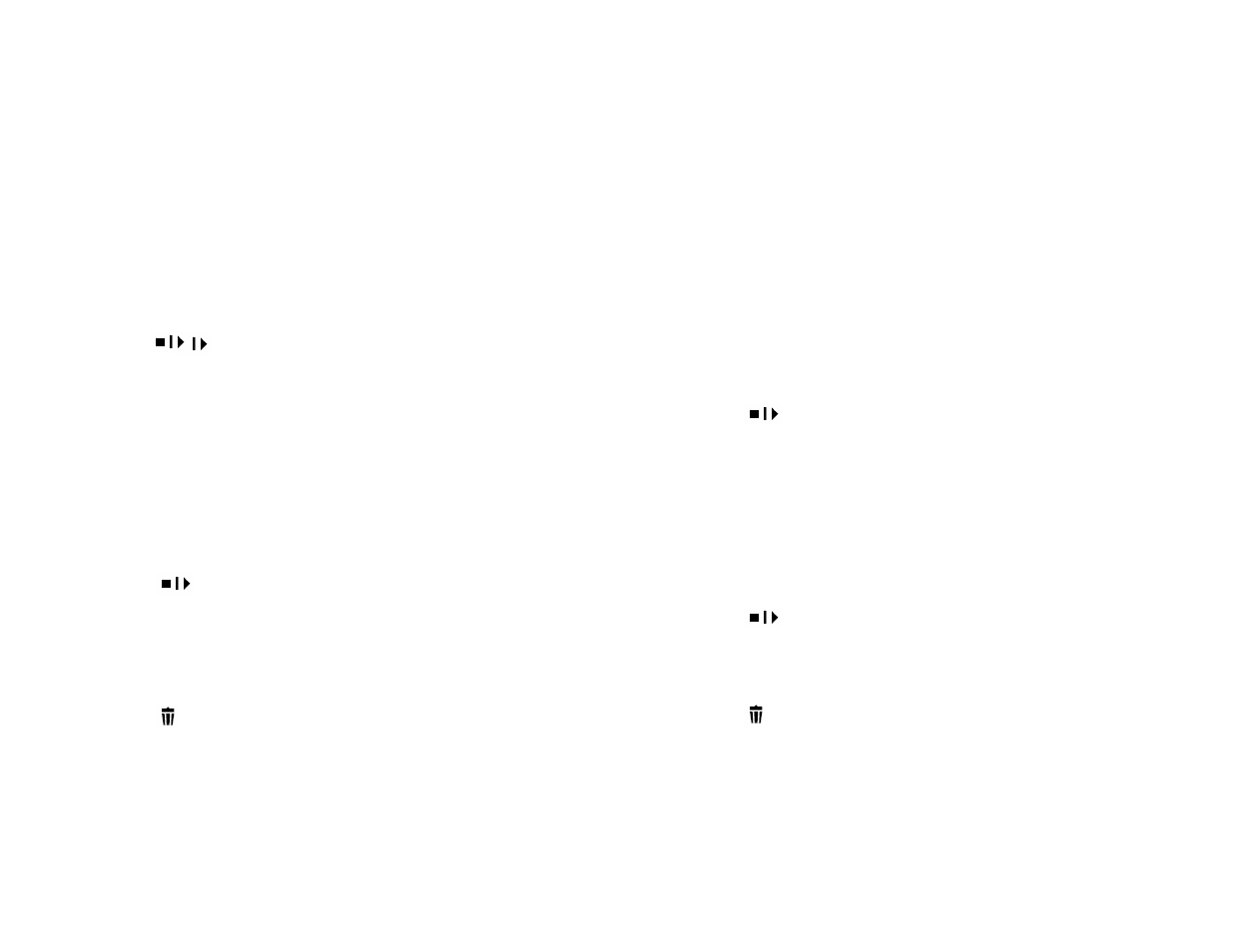 Recording your greeting (ogm), Playing an ogm, Deleting an ogm | Memo, Recording a memo, Playing a memo, Deleting a memo, Incoming messages (icm) | Oricom M2400 User Manual | Page 13 / 19