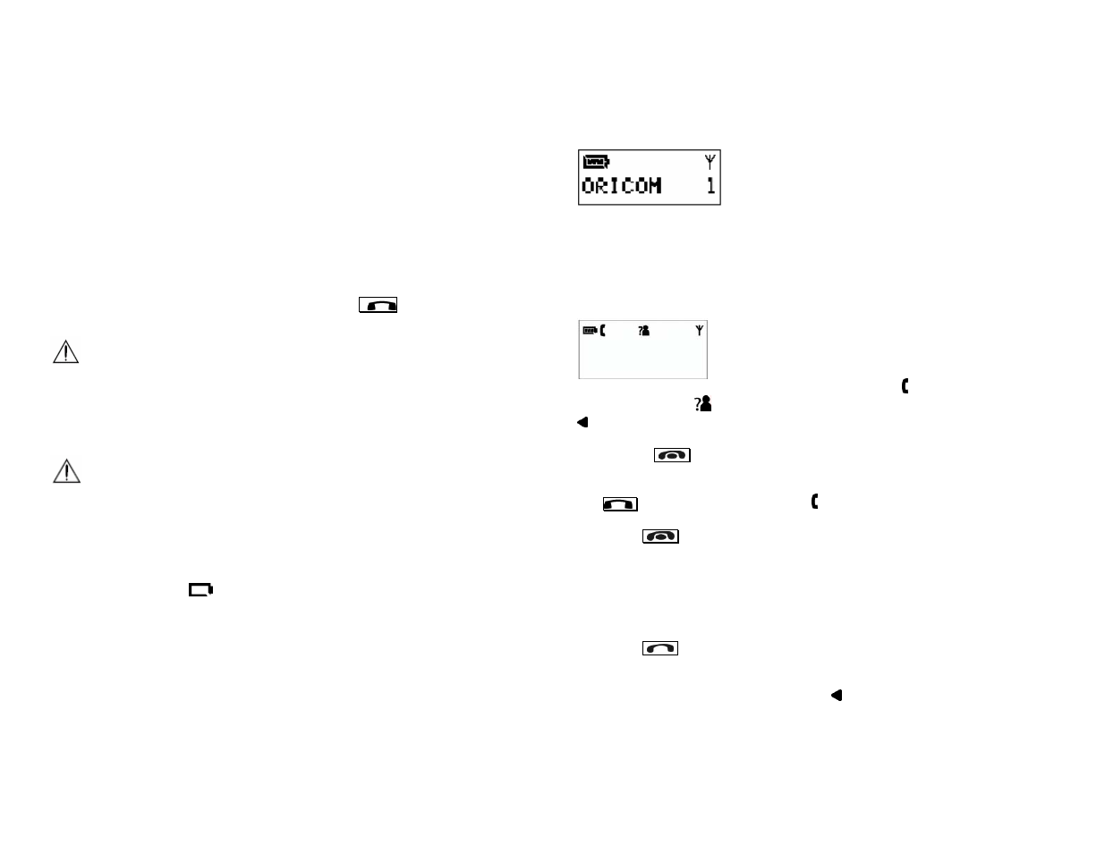 Basic steps to install, Charging the handset, Basic operations | During standby, Answering an incoming external call, Making an external call, Normal dialing | Oricom M2400 User Manual | Page 5 / 19