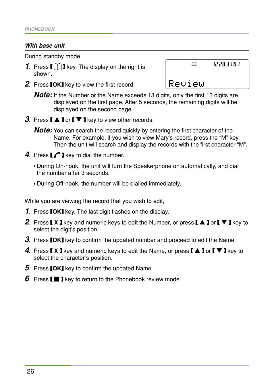 Oricom M5500 Series User Manual | Page 28 / 52