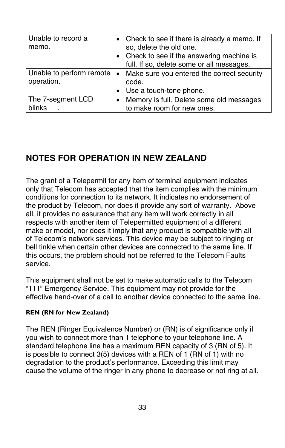 Oricom P900 User Manual | Page 33 / 35