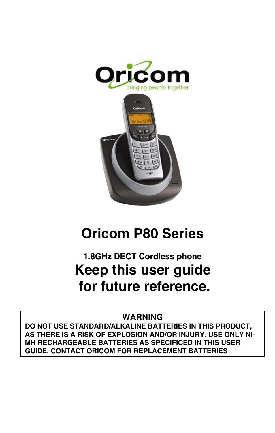 Oricom P80 User Manual | 23 pages