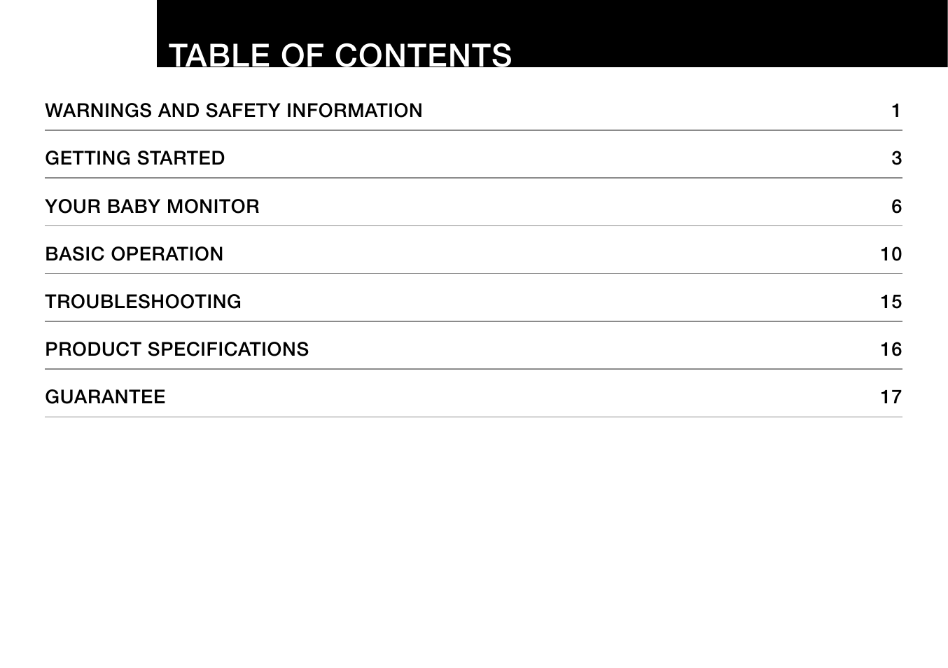 Oricom Secure 300 User Manual | Page 2 / 20