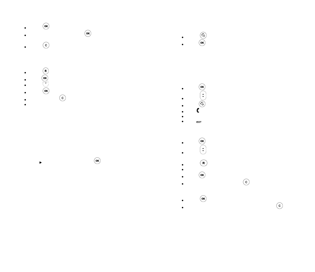 Oricom DECT MI40 User Manual | Page 10 / 36