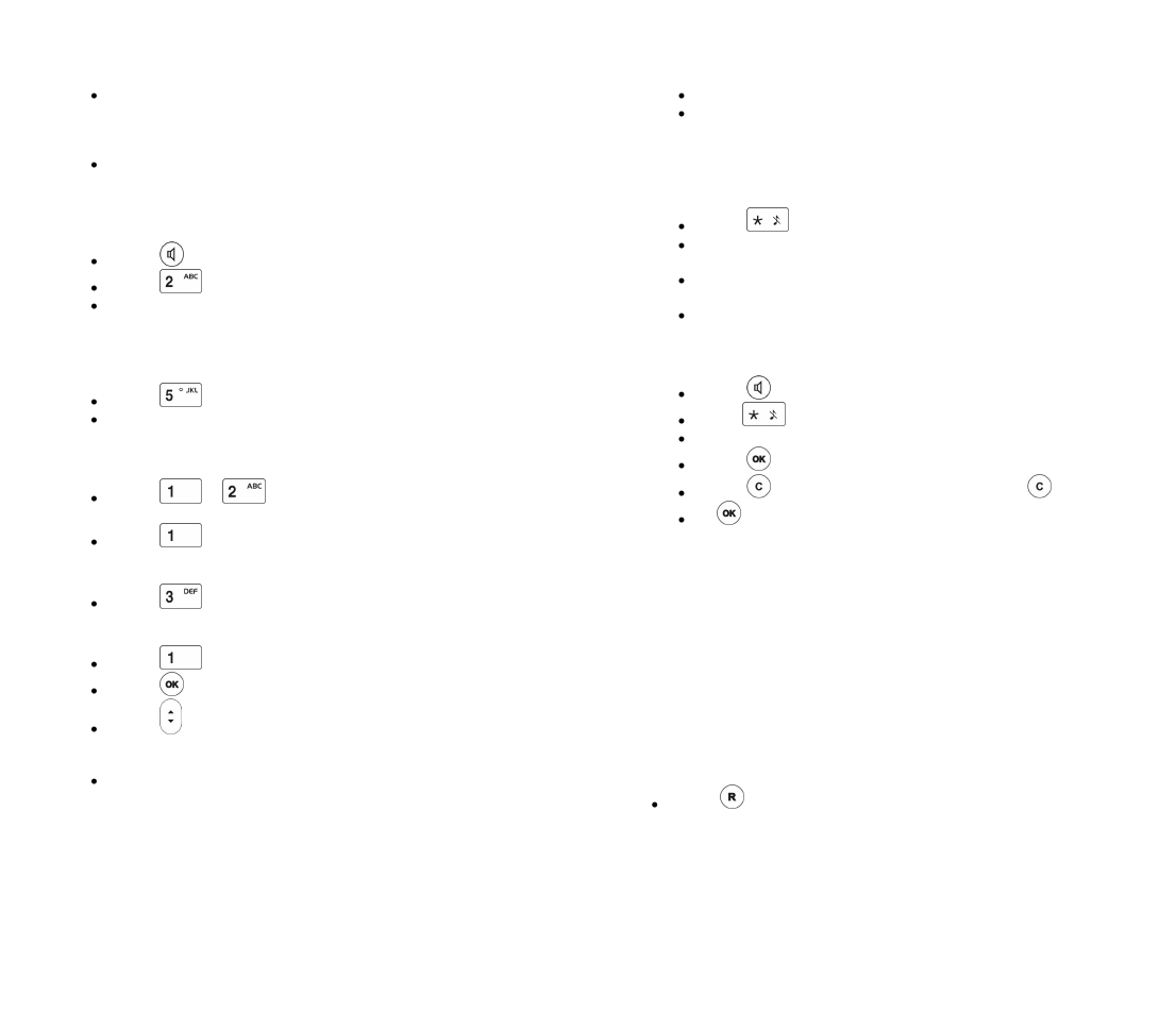 Oricom DECT MI40 User Manual | Page 20 / 36